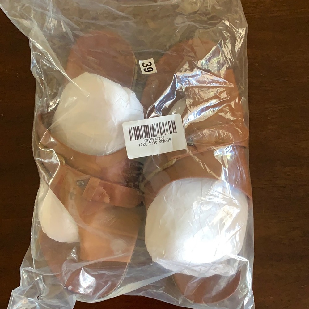 New in original packaging women’s size 8 sandals